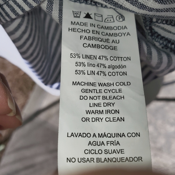 Michael kors linen blend Medium navy Summer - Picture 6 of 7